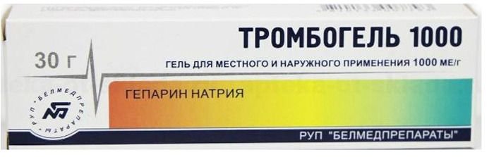 Тромбогель 1000 Аналоги
