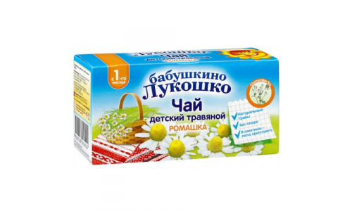 Бабушкино Лукошко чай для детей 1г №20 с 1 мес ромашка