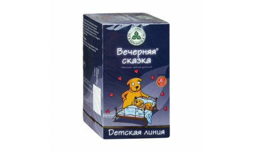 ЧАЙ ДЕТСКИЙ ВЕЧЕРНЯЯ СКАЗКА ФИЛЬТР-ПАКЕТЫ 1,5Г №20
