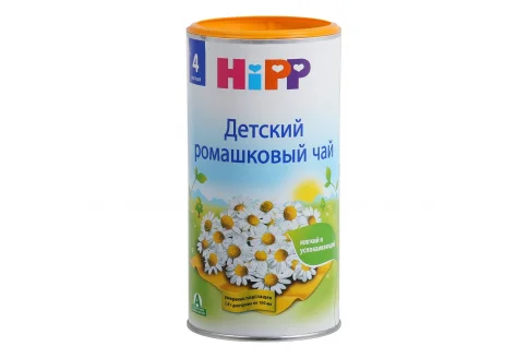 Хипп чай для детей 200г 4+ ромашка