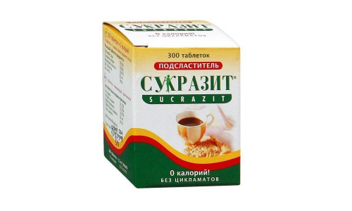 Сукразит замен-ль сахара, таблетки №300