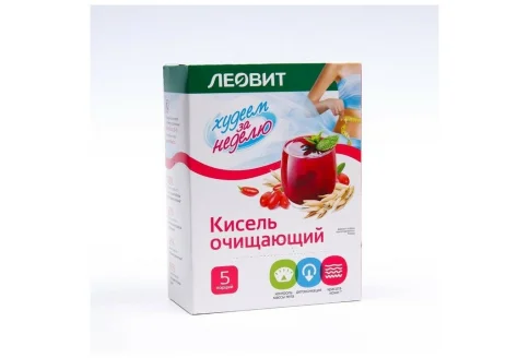 Леовит кисель диетический пак 20г №5 слабительный