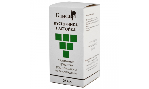 Пустырник настойка, фл 25мл