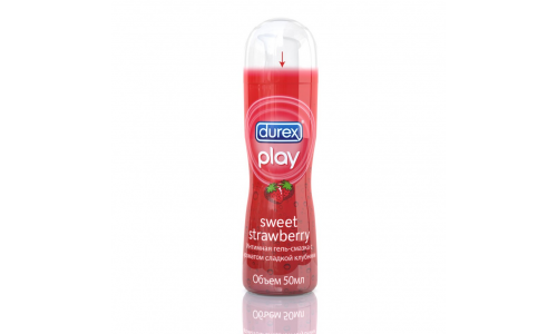 ГЕЛЬ ДЮРЕКС PLAY-SWEET STRAWBERRY 50МЛ.