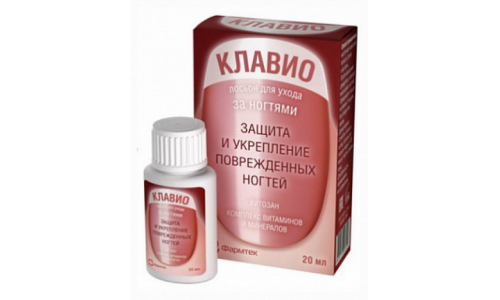 Клавио лосьон для ногтей 20мл для поврежд ногтей