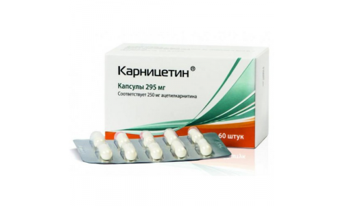 КАРНИЦЕТИН 295МГ №60 КАПСУЛЫ