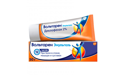 Вольтарен Эмульгель, гель для наружн примен 2% 50г