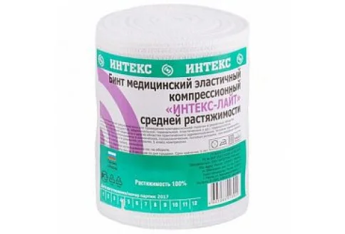 Интекс-Лайт бинт эласт СР 5мX8см с застежками