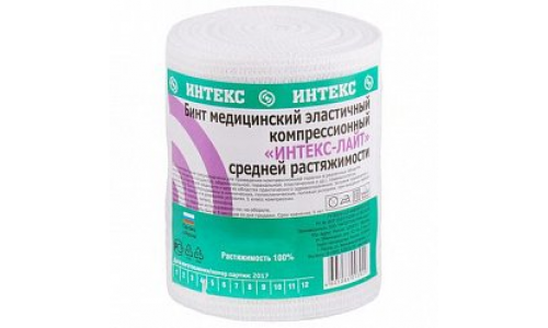Интекс-Лайт бинт эласт СР 5мX8см с застежками