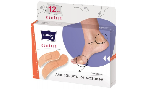 Матопат Комфорт пластырь №12