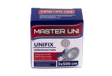 Мастер Юни Unifix пластырь фиксир 3смX500см тканев осн
