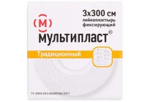 ЛЕЙКОПЛАСТЫРЬ МУЛЬТИПЛАСТ 3Х300СМ
