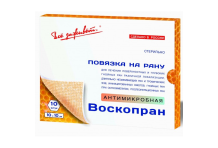 Воскопран повязка 5% 10смX10см №10 с диоксидин мазью