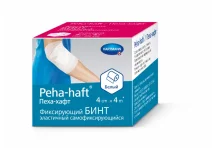 Пеха-Хафт бинт эласт фиксир 4мX4см белый