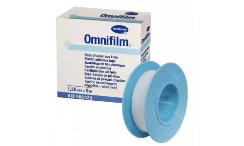 Омнифилм пластырь фиксир 1,25смX500см прозрач пленка