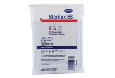Салфетки стер Стерилюкс ЕС 5смX5см №10