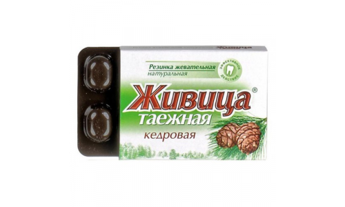 Живица Таежная резинка, жев №5 кедровая