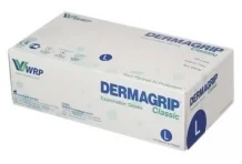 Перчатки смотр латексные DermaGrip Classic р.L пар №50 н/стер н/опудр