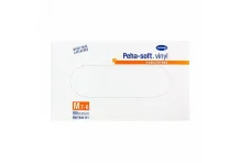 Перчатки винил Peha-Soft р.M пар №100 н/стер н/опудр