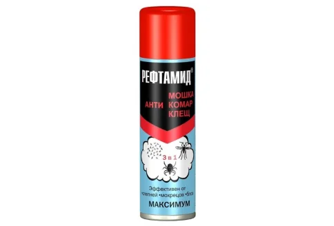 Рефтамид максимум 3в1, аэрозоль 145-147мл