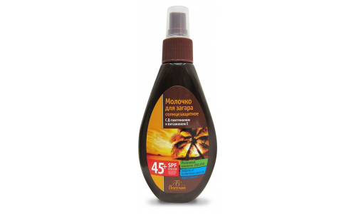 Флоресан Пальмовый Рай молочко солнцезащит Арт.Ф-250 160мл SPF 45+ D-пантенол и вит E