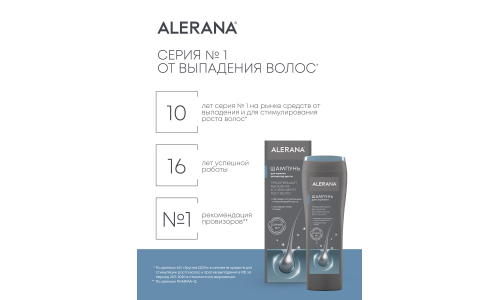 Алерана шампунь для муж 250мл активатор роста фото 2