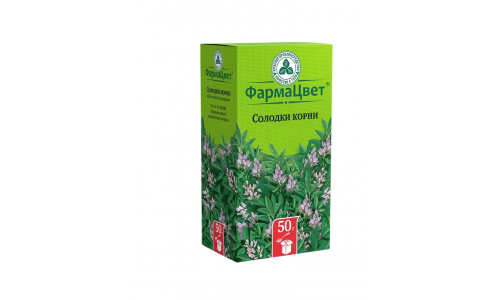 Солодка корень, пачка 50г