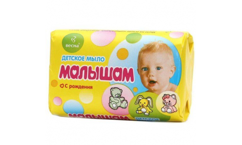 Малышам мыло детск 90г