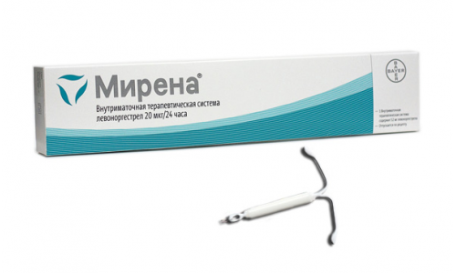 Мирена, система в/маточн терап 20мкг/24ч №1