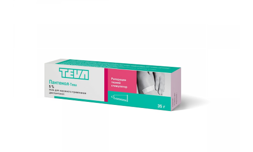 Пантенол Тева, мазь для наруж примен 5% 35г