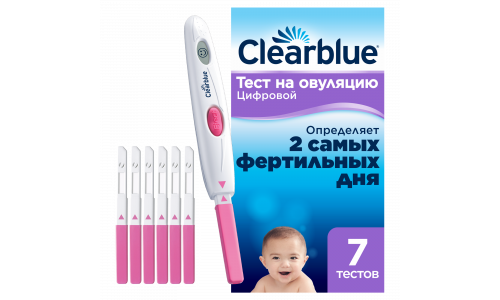 Тест на овуляцию Клиаблу Диджитал цифровой №7