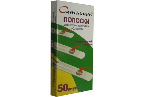 Тест-полоски Сателлит ПКГ-02 №50