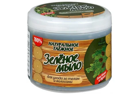 Флоресан мыло натур для тела и волос Арт.Ф-38 450мл зеленое таежное
