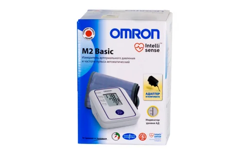 Тонометр автомат Омрон M2 Basic HEM-7121-ARU