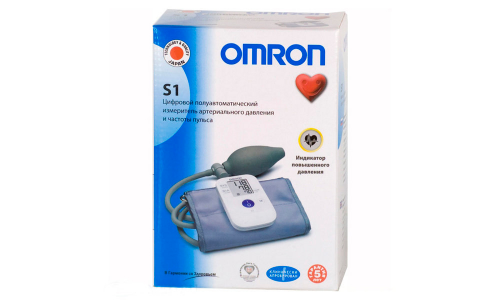 ТОНОМЕТР OMRON S1 ПОЛУАВТОМАТ