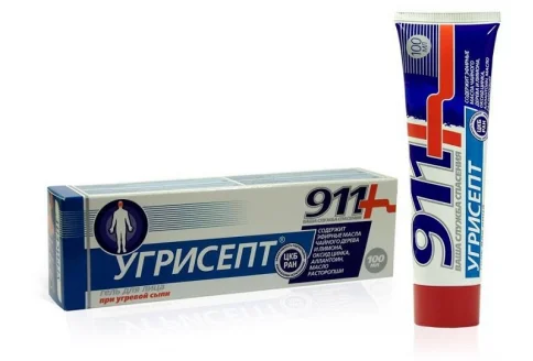 911 Угрисепт гель для лица 100мл