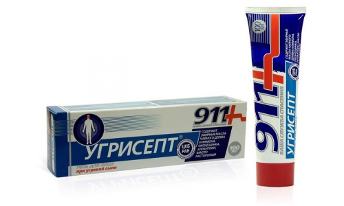 911 Угрисепт гель для лица 100мл