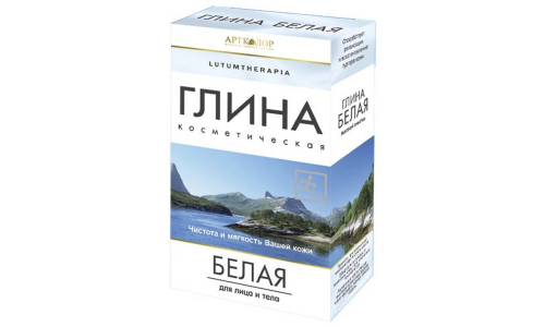 Глина белая 100г