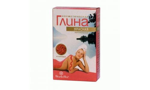 Глина красная 100г