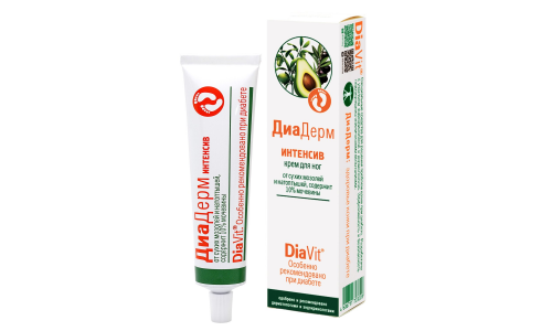 ДиаДерм крем для ног 75мл интенсив при диабете