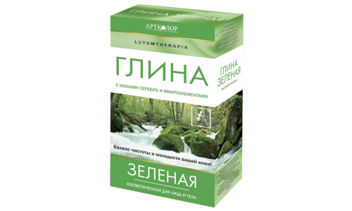 Глина зеленая 100г