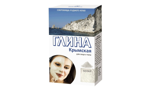 Глина белая крымская 100г