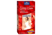ЧАЙ СУПЕР СЛИМ 2ГР ЗЕМЛЯНИКА №30 ФИЛЬТР-ПАКЕТЫ