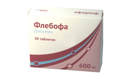 Флебофа, таблетки 600мг №30