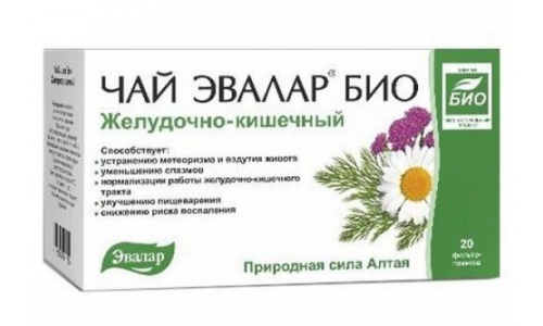 Чай Эвалар Био 1,5г №20 желудочно-кишечный