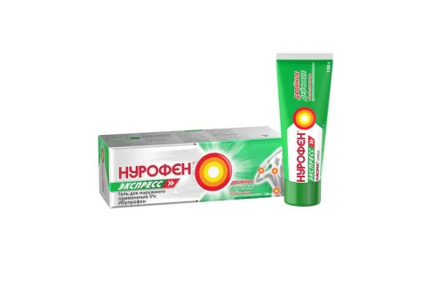 Нурофен Экспресс, гель для наруж примен 5% 100г