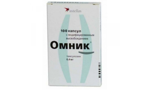 Омник, капсулы с модиф высвоб 0,4мг №100