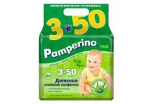 Памперино салфетки влаж для детей 50шт №3