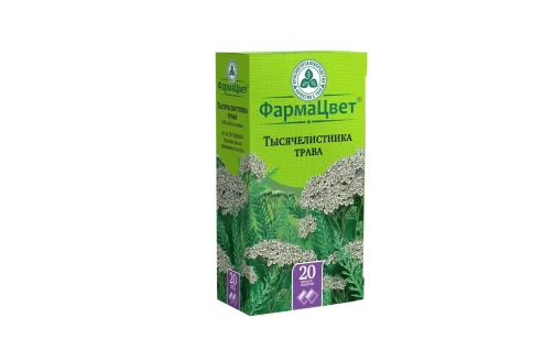 Тысячелистник трава, фильтр-пакеты 1,5г №20