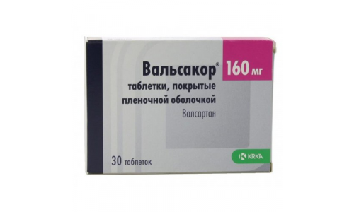 Вальсакор, таблетки ппо 160мг №30